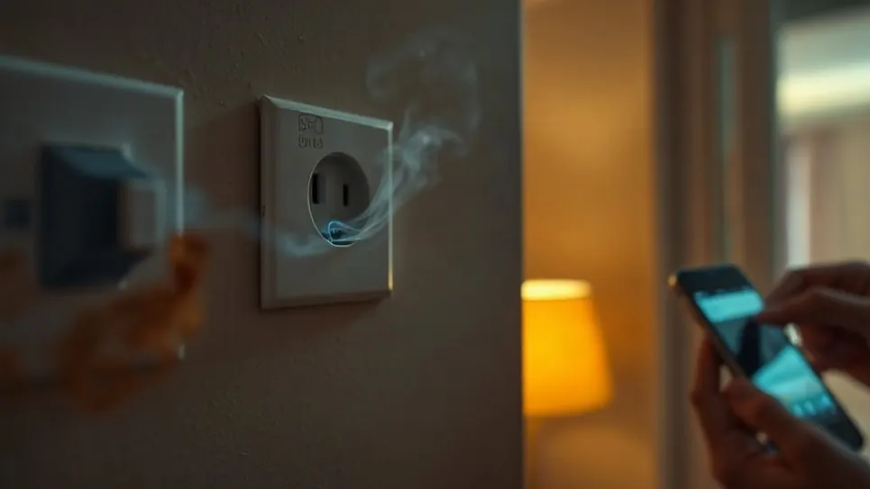 Burning Smell, Sparking or Buzzing From a Socket or Fuse Box