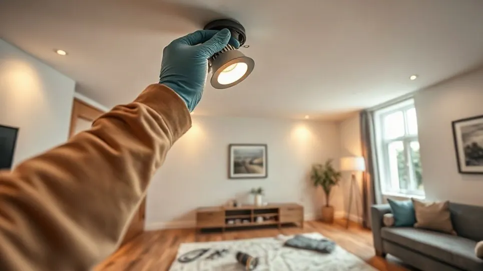 Downlight and Spotlight Installation in Welling